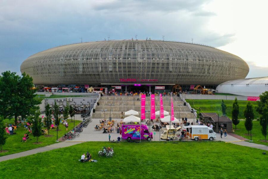 Tauron Arena Apartment With Garage - Krakow Lema Kültér fotó