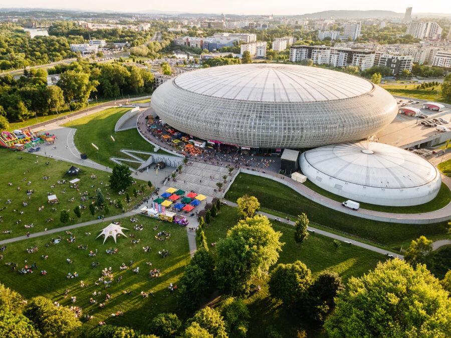 Tauron Arena Apartment With Garage - Krakow Lema Kültér fotó